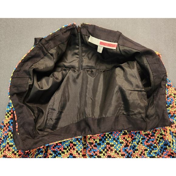 Tracy Reese Anthropologie Dress Size 6 Neon Bright Colors Spring Bold Print - Picture 16 of 16